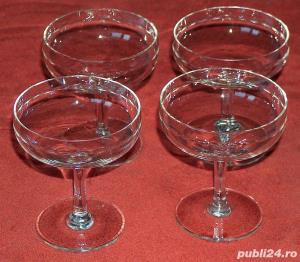 cupe şampanie din cristal - set 6 buc.