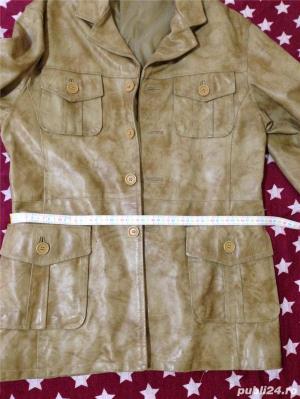 Haina geaca piele barbati - imagine 7