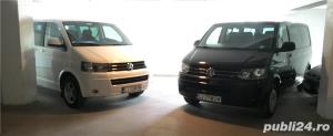 Rent A Car  Auto VW T5 Caravelle 8+1 Locuri DSGla nevoie asiguram Sofer la Disp - imagine 8