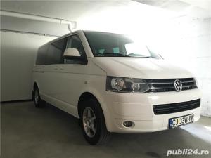 Rent A Car  Auto VW T5 Caravelle 8+1 Locuri DSGla nevoie asiguram Sofer la Disp - imagine 13