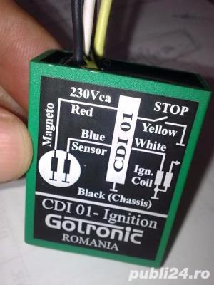 Aprindere electronica tip CDI 01 pentru scootere si atv uri - imagine 2