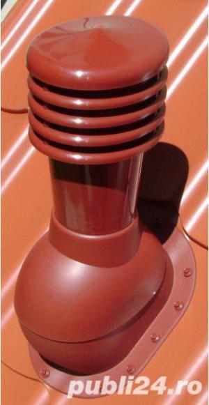 Cos ventilare tigla metalica Metigla 125 mm