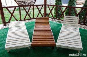 Sezlong pentru plaja cu rotile - imagine 7