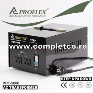 Transformator tensiune 230V/220V - 120V/110V, 5000W, 50Hz/60Hz Proflex - imagine 2
