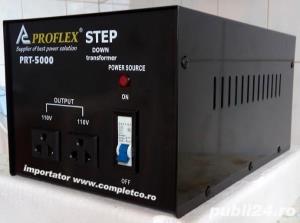 Transformator tensiune 230V/220V - 120V/110V, 5000W, 50Hz/60Hz Proflex
