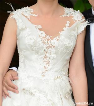 Ocazie Rochie mireasa Casa Nanette + GRATUIT! voal si crinolina  - imagine 4