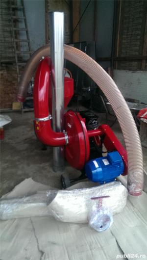 Transportor (incarcator) pneumatic, din stoc, pt cereale 14,5 t h  - PROMOTIE - imagine 5