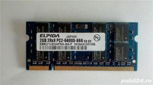 Memorie laptop elpida 2g ddr2 800mhz