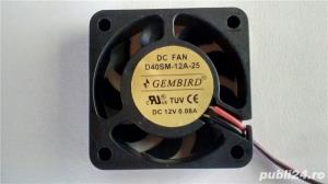 Ventilator Gembird D40SM-12A-25 40x40x10mm - imagine 3