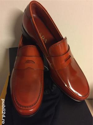 Pantofi loafers Prada luxury,produs original
