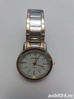 Ceas Geneva Rose Gold Barbatesc Nou - imagine 2