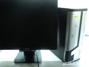 PC Complet HP + Monitor, tastatura, mouse, cabluri MSI N1996 - imagine 1