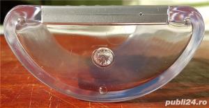 CrisMa Acrylic suport de birou pentru creioane, cu ceas si termometru - imagine 6