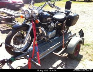 transport motocicleta cu remorca specializata - imagine 7