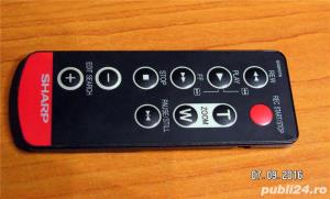 Telecomanda Camere Video SHARP model G0010TA - imagine 3