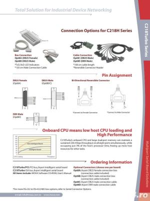 C218Turbo 8-port RS-232 intelligent Universal ISA Adapter - imagine 3