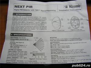 Senzor Digital PIR Visonic NEXTPiR - imagine 7