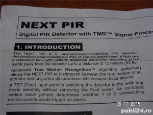 Senzor Digital PIR Visonic NEXTPiR - imagine 8