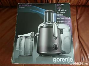 Storcator de fructe si legume Gorenje 800 W - imagine 3