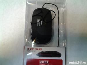 Mouse optic cu fir si wireless - imagine 4