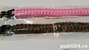 Bratara Supravietuire Paracord  - imagine 8