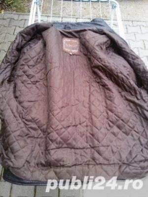 haina piele marime mare italiana - imagine 2