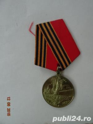 Medalie ruseasca "50 ani de victorie,de la marele razboi 1941-1945