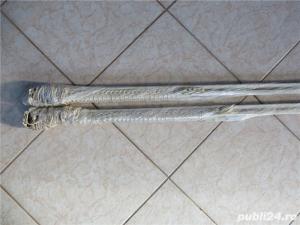 Galerie extensibila din metal draperie perdea - 2 buc. - imagine 3