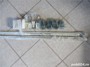 Galerie extensibila din metal draperie perdea - 2 buc. - imagine 2