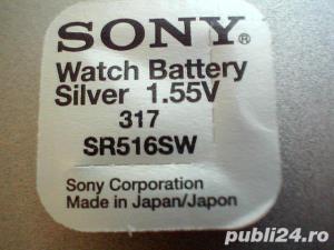 baterie ceas Sony cu argint 317-SR516SW, dar si alte numere.