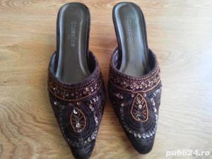 Pantofi   saboti dama maro - marime 38-39 