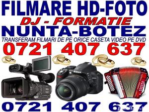 Filmare foto video muzica dj ursitoare la nunta botez aniversari - imagine 2