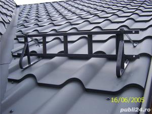 Parazapada grilaj tigla metalica 2 Ml + 2 suporti