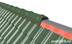Banda ventilare coama țiglă metalica rola 5 m x 15 cm - imagine 7