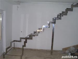 Scari metalice din fier si inox  Model "Zig Zag" - imagine 4