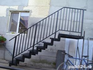Scari metalice din fier si inox  Model "Zig Zag" - imagine 7