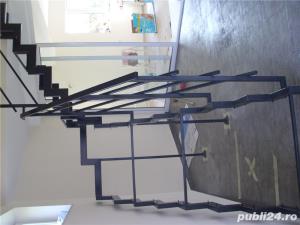 Scari metalice din fier si inox  Model "Zig Zag" - imagine 12