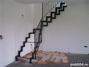 Scari metalice din fier si inox  Model "Zig Zag" - imagine 11