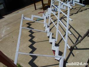 Scari metalice din fier si inox  Model "Zig Zag" - imagine 14