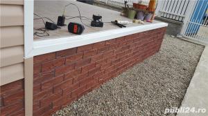 Imitatie caramida soclu din PVC - imagine 3
