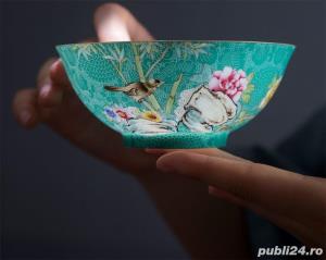 Bol portelan CHINA autentic si original EGGSHELL - imagine 2