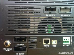 Invertor Regulator solar fotovoltaic cu Incarcator MPPT 180A, invertor solar/auto 4000W/48V - imagine 2