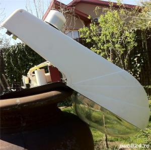 Iluminat strada alee curte cu fotocelula 150 W lumina galbena - imagine 6