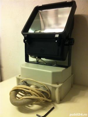 Proiector postament santier lumina alba distributie asimetrica 70W - imagine 7