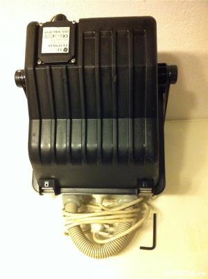 Proiector postament santier lumina alba distributie asimetrica 70W - imagine 2