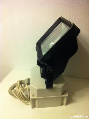 Proiector postament santier lumina alba distributie asimetrica 70W - imagine 9