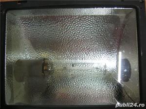 Proiector iluminat etans 250 W alb halogenura metalica / galben sodiu - imagine 2