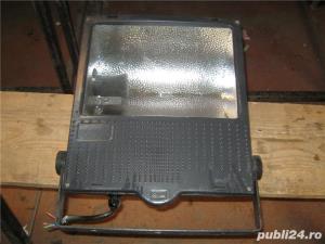 Proiector iluminat etans 250 W alb halogenura metalica / galben sodiu