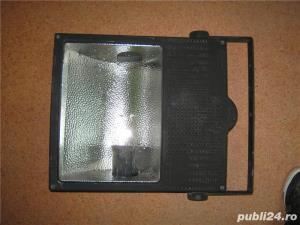 Proiector iluminat etans 250 W alb halogenura metalica / galben sodiu - imagine 5