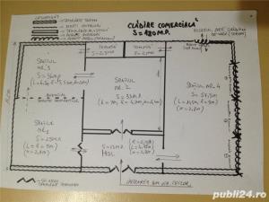 Cladire Comerciala(180MP)+Teren (963MP)pentru inchiriere totala sau partiala,suprafata totala 1083MP - imagine 10